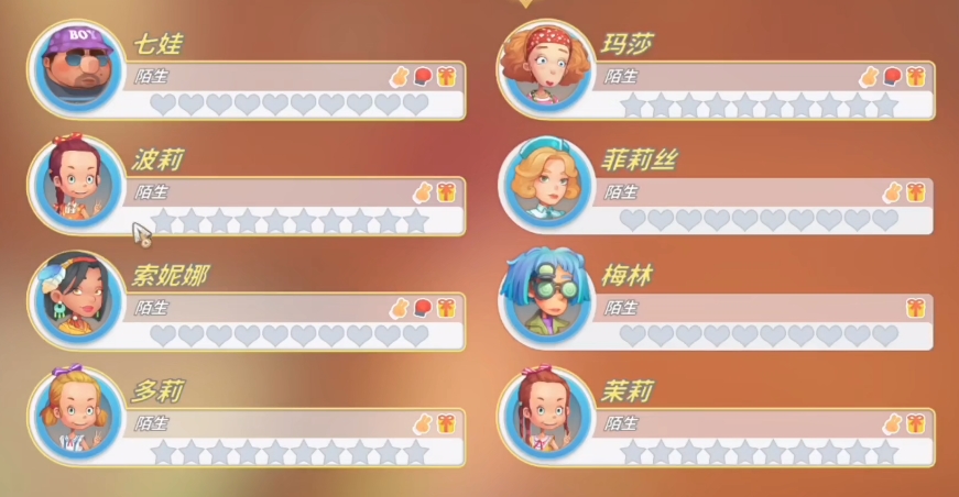 波西亚时光手游人物关系等级怎么区分 波西亚时光手游人物关系等级攻略