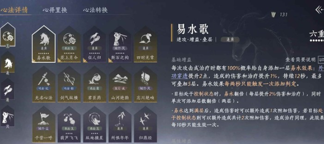 燕云十六声九剑无名枪心法有哪些-燕云十六声九剑无名枪心法推荐介绍