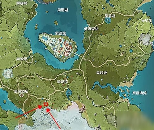 原神风神瞳位置在哪里-原神风神瞳位置分享大全