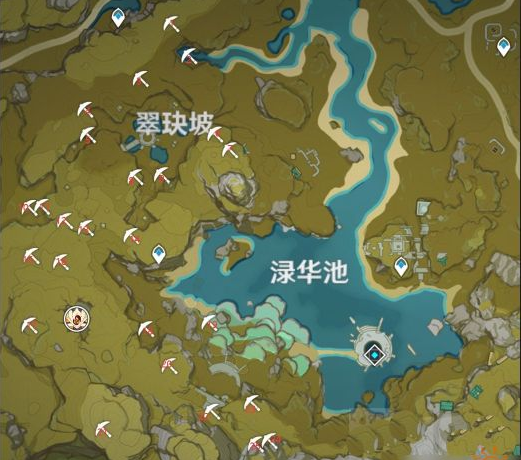 原神寻找宝藏处翠玦坡在哪-原神翠玦坡宝藏任务怎么完成