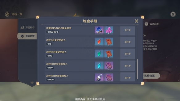 原神原素烘炉奖励有哪些-原神原素烘炉活动奖励一览