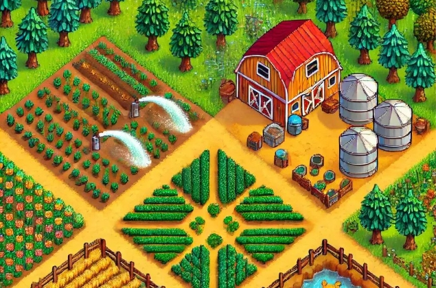 星露谷物语农场如何布局-星露谷物语农场布局建议