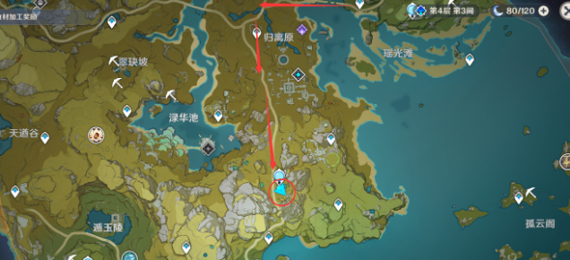 原神璃月港北边七天神像在哪-百货奇货第六天立本商人位置