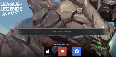 英雄联盟手游account missing是什么原因-lol手游account解决方法