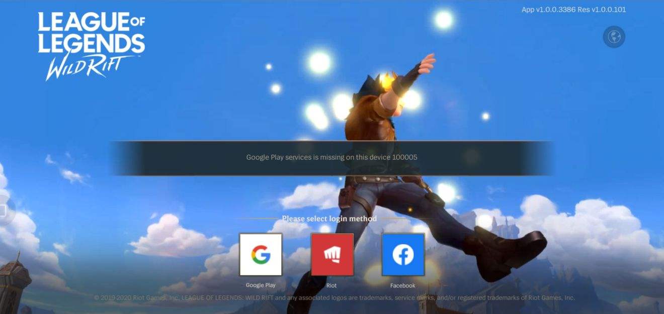 英雄联盟手游100034是什么意思-英雄联盟手游全错误代码解决方法