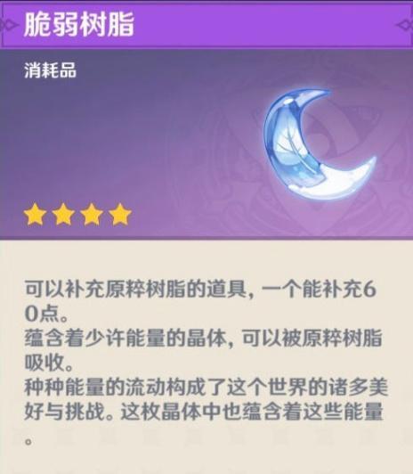 原神浓缩树脂合成图纸怎么获取-浓缩树脂使用攻略