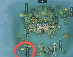 天涯明月刀手游锦鲤先人秘藏地点在哪 天涯明月刀手游锦鲤先人秘藏地点在哪