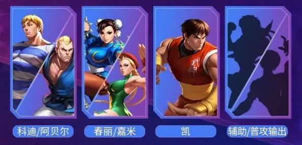 街霸对决风属性配什么援助