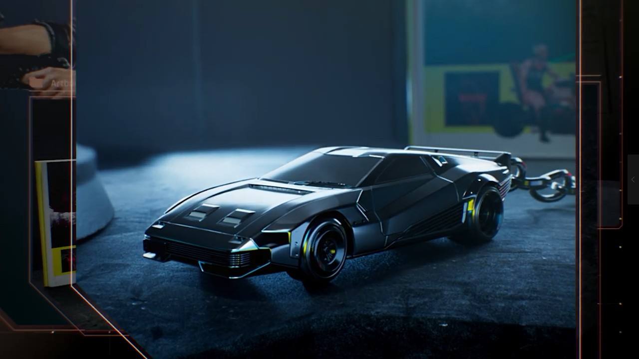 赛博朋克2077怎么改车