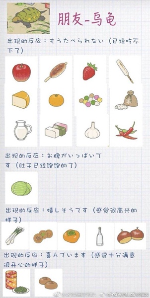 旅行青蛙中国之旅乌龟吃什么食物