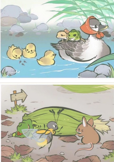 旅行青蛙中国之旅稀有明信片图鉴大全