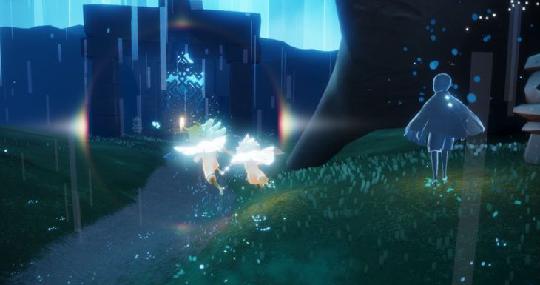 光遇滑雪场星星在哪