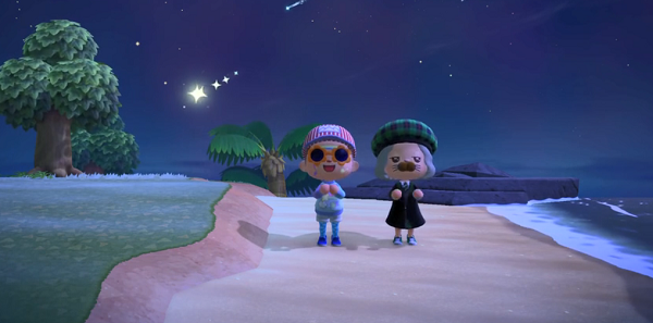 动物之森极光天气有流星吗