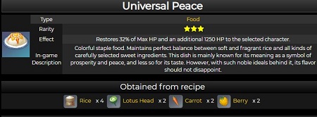 原神四方和平食谱怎么弄